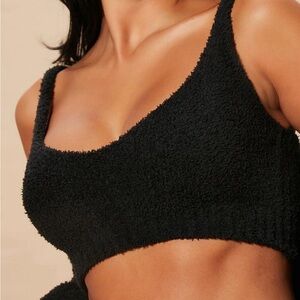 Fashion Nova Living in it Fuzzy Bralette Size XL